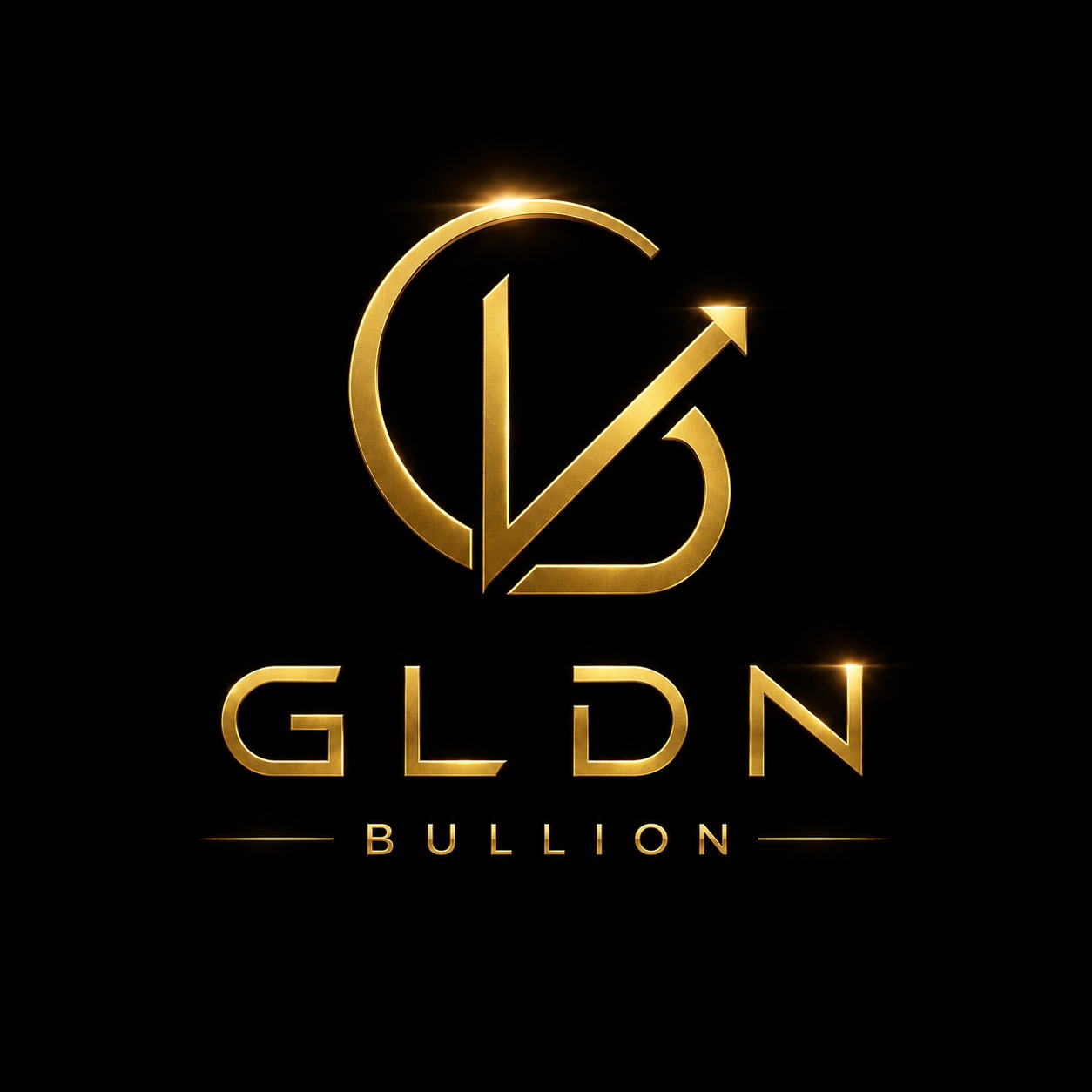 GLDN Bullion gold monogram